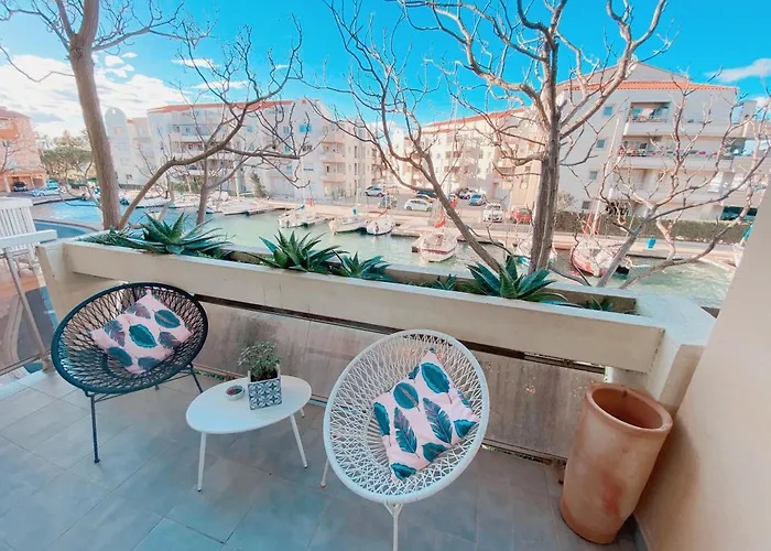 Superbe T2 au calme avec balcon sur la marina - 10